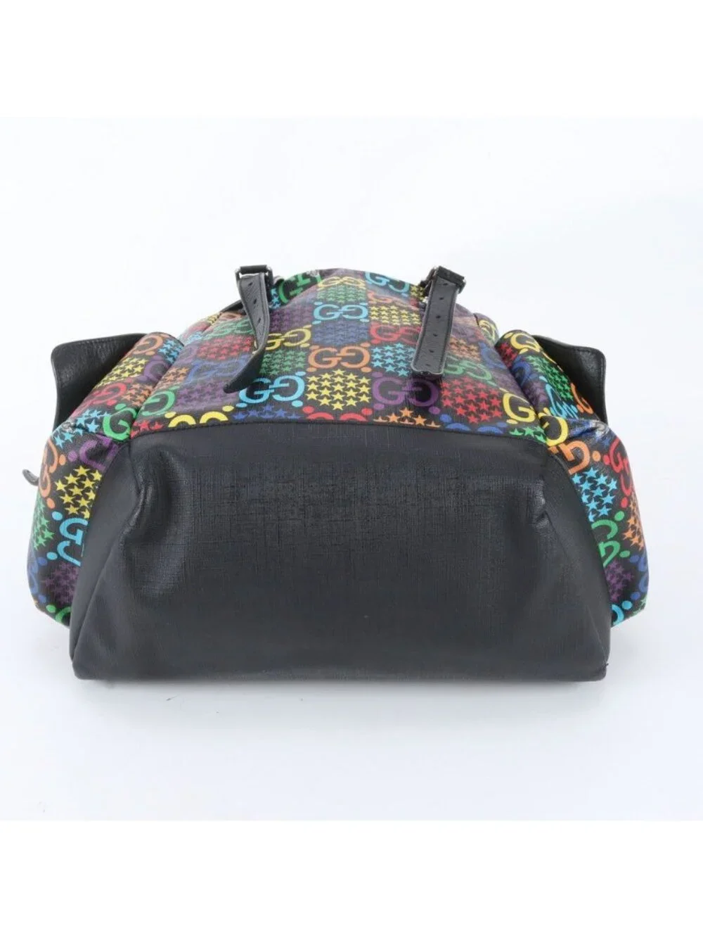 Gucci GG Psychedelic Leather Backpack Shoulder Bag Business